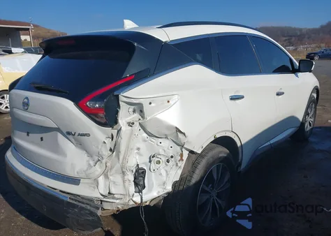 2019 Nissan Murano Sv z USA, uszkodzony, nr VIN 5N1AZ2MS3KN107059